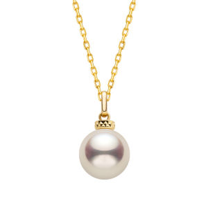 Helas | Gold Plated Akoya Sea Pearl Necklace