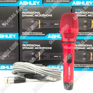 Microphone Kabel Ashley I200 Red Seriaes Original Mic Cabel Merah i200 i 200 Bagus Murah ( Bisa COD )