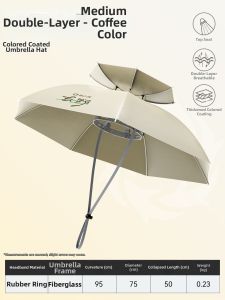 YUZHIYUAN | Fishing Umbrella Hat Sun Protection