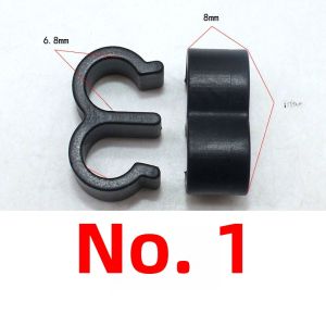 Car Industrial Oil Tube Line Pipe High Pressure Fixed Spacer Board Support Plastic Tube Clamp Throat Strap Buckle Clip