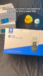 [ ร้านไทย ได้ของเร็ว!! ] V380 Pro กล้องวงจรปิด 360 wifi  กล้องจิ๋วแอบดู กล้องวงจรปิด wifi ไร้สาย  กล้องรักษาความปลอดภัย 2 เลนส์ (คมชัด 4 ล้าน) รองรับ WiFi  กล้องวงจรปิดนอกบ้าน กันฝน กันแดด