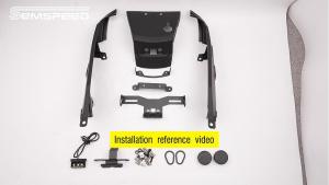 SEMSPEED For Yamaha NVX Aerox V3 SP 2024-2026 Motorcycle Rear License Plate Fender Tail Tidy Bracket Holder Support