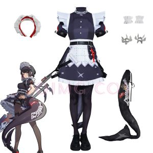 Ellen Joe Zenless Zone Zero Nữ Trang Phục Hóa Trang Đồng Nhất Bộ Tóc Giả Cho Anime Tiệc Hóa Trang Halloween Trò Chơi Hóa Trang
