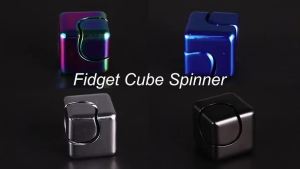 Wonderful Toys Fidget Cube Decompression Fingertip Gyro Cube Spinning Snail Dice Toys Anti-Anxiety Focus Gyroscope