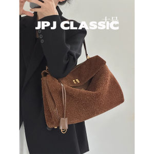 jpj | Large Capacity Kelly Bag For Women Commuter Tote Crossbody Shoulder Bag Casual Vacation Style Handbag Soft Pillow Shape