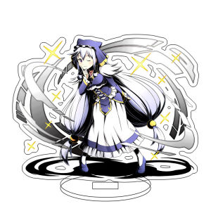 Bandai | 16CM Acrylic Đứng Hình Konosuba Anime Megumin Eris Kazuma Satou Bóng Tối Yunyun Iris Belzerg Cos Đồ Trang Trí Quà Tặng Cho Người Hâm Mộ