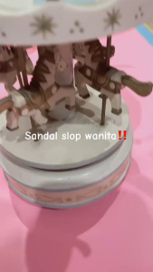 Sandal Slop Wanita / Sandal Slide  Rumah Bahan EVA Rubber Anti Slip Import (I♥U) 2218