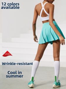 COSLEAF | Anti-peek Summer Sports Skirt High Waist Fast Drying