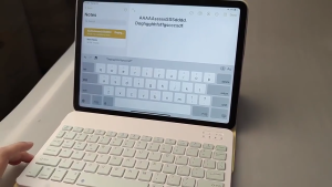 Keyboard Wireless Bluetooth 10 Inci Mini Portable Keyboard For Ipad/Phone AK003 - LPM