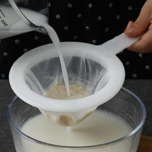 Kitchen Ultra Fine Mesh Strainer Kitchen Nylon Mesh Filter Spoon For Suitable For Soy Milk Coffee