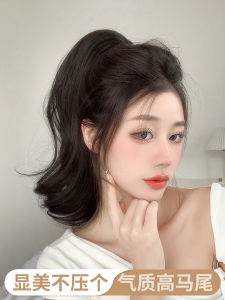 ปลอมผมหางม้ายาวสำหรับผู้หญิง ทรงสลิมสไตล์ธรรมชาติ ทรงหางม้าสูง น้ำหนักเบา สำหรับผมยาวปานกลาง ทรงบraid ที่เรียบง่ายและทันสมัย
