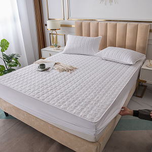 Bed Sheet Cover Single Piece Pure Cotton New Cotton Laminated Laminated bed Cover Anti-slip Bed Cover Antibacterial Cotton Laminated Bed Cover Anti-slip Fixed Mattress Cover Dust Cover