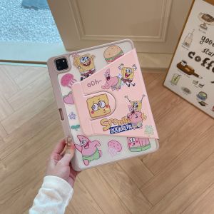 Acrylic Full Cover Rotating Stand Protective Case for Xiaomi Redmi pro 12.1 Inch Tablet Shockproof Cover Compatible with Padse