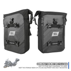 Crash Bar Bag Saddlebag Frame Side Bumper Luggage For BMW R1250GS Adventure R1200GS lc For HONDA For SUZUKI For YAMAHA MT09 Mt07