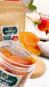 Chanh Dây Sấy Dẻo Không Đường Không Chất Bảo Quản Dẻo Ngon Đặc Sản TheMĐ Tây Nguyên