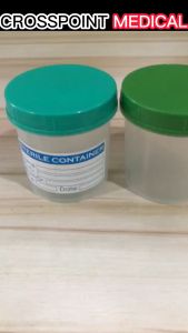 Specimen Bottle Container Non-Sterile ( green )