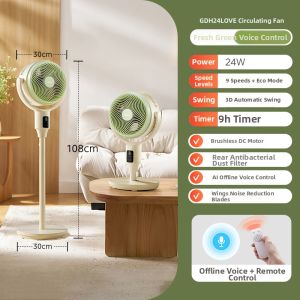 Midea | Smart Quiet Antibacterial Air Circulator Fan