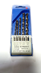Mata Bor Set Tembok Beton 5 Pcs C-Mart