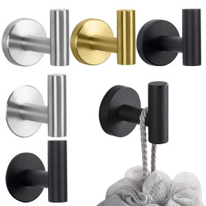 Stainless Steel Wall Hook Door Hook Clothes Hook Bathroom Hooks Towel Cloth Hook Hanger Hang Hook Adhesive Hook