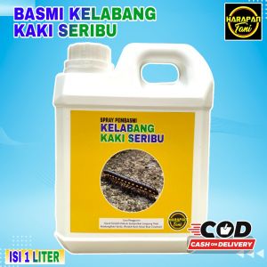 PEMBASMI KELABANG | PEMBASMI KAKI SERIBU | 100% Efektif Ampuh | Ramah Lingkungan| Aman Untuk Tanaman | 500ml | 1 Liter