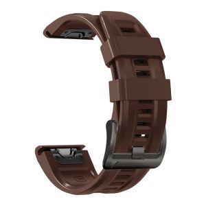 22mm 26mm Silicone Strap for Garmin Descent Mk3i 51mm Watch Band Forerunner 970 945/Fenix 8 7X 7 6X 6 QuickFit Rubber Bracelets
