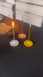 D015 Đèn nến cắm trại ngoài trời đèn bàn khách sạn quán cà phê đèn ngủ đèn decor đèn trang trí cao cấp