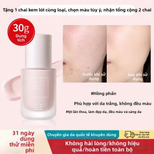 Lucenbase | Kem Chống Nắng Dưỡng Ẩm Làm Sáng Da Kiểm Soát Dầu Che Khuyết Điểm