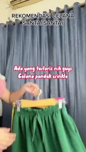 CHACHA HOTPANTS CELANA PENDEK WANITA CRINGKLE PREMIUM AIRFLOW UKURAN JUMBO
