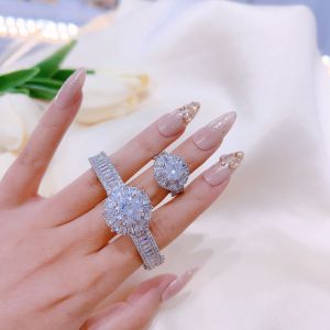 Bộ vòng tay và nhẫn nữ xi bạch kim siêu sáng siêu bền Kami