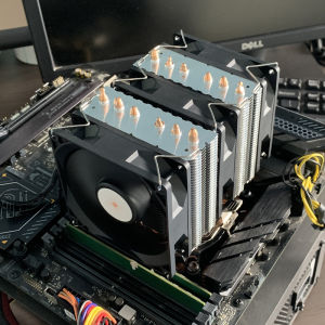 6 Heatpipes CPU Air Cooler Lightless PC Processor Ventilador For Intel LGA 1366 1151 1155 1200 1700 2011 X79 X99 AMD AM5 AM3 AM4