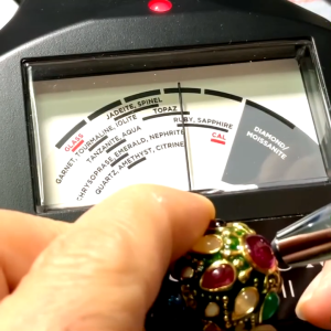 KJ484 แหวนเต่านำโชคอายุยืนทับทิมลงยานพเก้า ขนาดแหวน 56