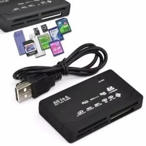 Usb 2.0 All In One Mini Memory Card Reader Multifunctional Card Reader 480mbps Tf M2 Xd Cf Micro Sd