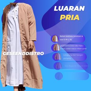Gamis Pria Jubah Luaran: Desain Berkualitas & Termurah
