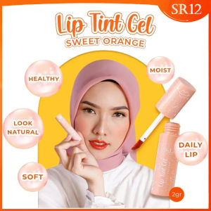 Lip Tint Gel Sweet Orange SR12 Pewarna Bibir with Jojoba Oil