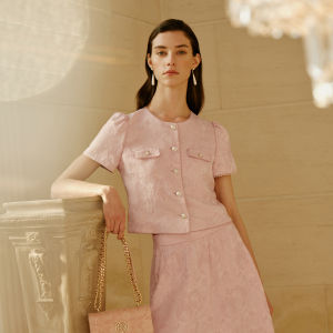 Koradior | French Elegance Detailed Short Fit Jacket