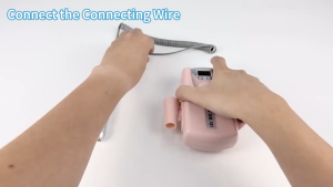 【Ready Stock】30000 Rpm Alat Kikir Kuku Elektrik Portable Rechargeable Nail Drill Polisher Grinding Untuk Manicure / Nail Art