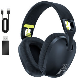 Onikuma Gaming Headset for PS5 PS4 PC 2.4GHz USB Gaming Headphones with Mic Ergonomic Design 5.3 Bluetooth Headphones