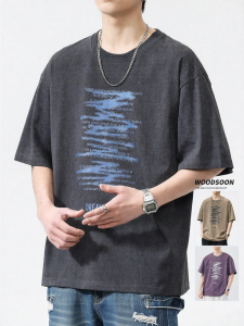 Wood soon | Summer Casual Retro Printed T-Shirt
