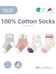 Banb | Breathable Lightweight Baby Socks Cotton