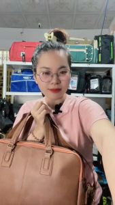 Túi xách tay nam lịch lãm Da pu CALI-VIP07 chống nước 15-16 inch cỡ lớn [SALE RẺ]