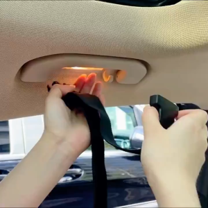 2pcs Car Fishing Rod Holder Strap 5 Slot Adjustable Universal Car Easy Storage Pancing Ikan