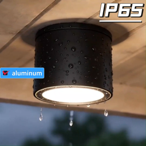 Outdoor Waterproof IP65 LED Downlight 3 Colors GX53 Spotlight Aluminum Ceiling Light Pin Lamp For Indoor Living Room Eaves