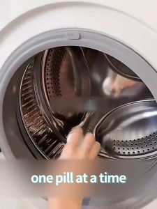 Washing Machine Cleaner Bubble Pills With Antibacterial Properties For Daily Fragrance And Cloth Care Powerful Whitening And Brightening 洗衣机泡泡丸