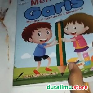 Menarik Garis & Mengenal Bentuk dengan Buku Mewarna Duta Ilmu