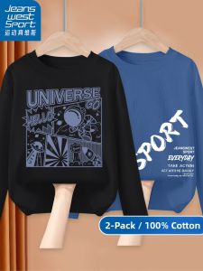 JEANSWEST SPORT | Cotton Long Sleeve T-Shirt Autumn