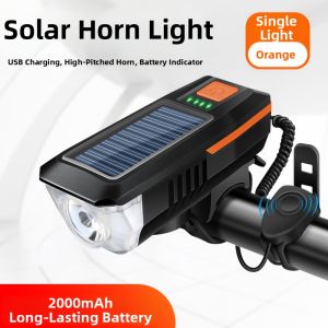 NIANXU | Night Riding Strong Light Solar Bicycle Headlight and Tail Light