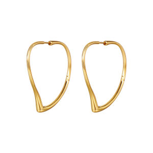 ต่างหูรูปหัวใจเงินแท้รูปหัวใจสวยงามสำหรับผู้หญิง เครื่องประดับแฟชั่นแบบจี้หูที่ไม่ซ้ำใคร