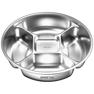 SHDO | Đĩa Tổ Chức Gia Vị Inox