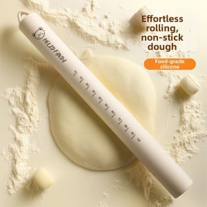 XUNHUAI | Food-Grade Silicone Rolling Pin Non-Stick