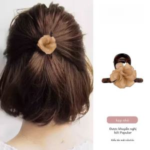Elegant Short Hair Clip for Women Side Bun Hair Accessory Fresh out Korean Style Summer New Arrival Zanqwe Brand